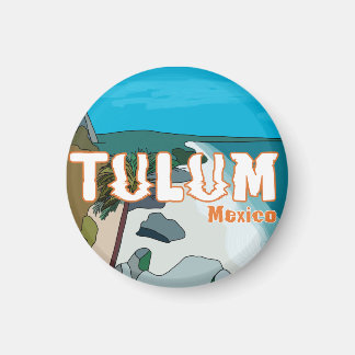 Imán Tulum Mexico Gran Idea de Regalo