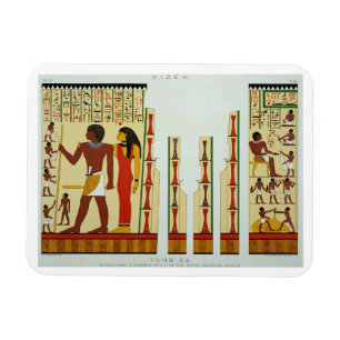 Imán Tumba 24, no. sepulcral 2 de la cámara, de Gizeh,