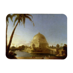 Imán Tumba de Sher Shah, Sasaram, Bihar, c.1790 (aceite