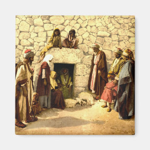Imán Tumba del vintage de Lazarus Bethany Israel 1890