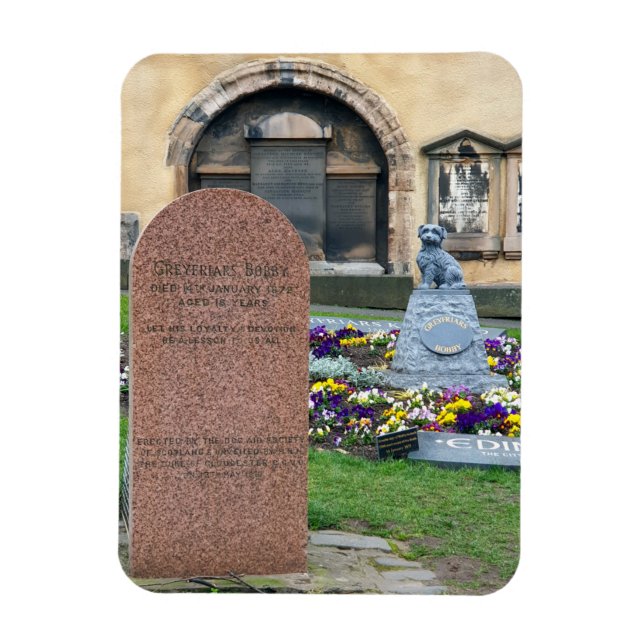 Imán Tumba y santuario a Bobby en Greyfriars Kirkyard (Vertical)