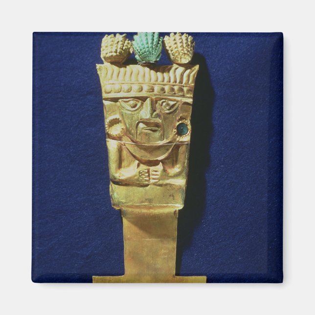 Imán Tumi o cuchillo ceremonial en forma de (Frente)