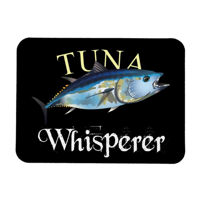 Imán Tuna Whisperer de color oscuro (Horizontal)