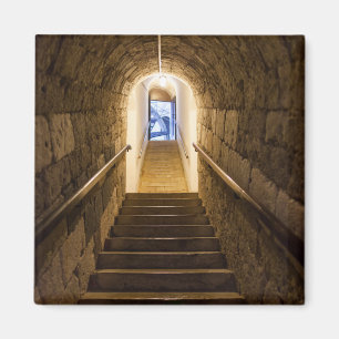 Imán Túnel a una antigua mina de sal