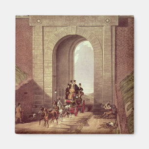 Imán Túnel de Highgate, grabado por la caza de George,