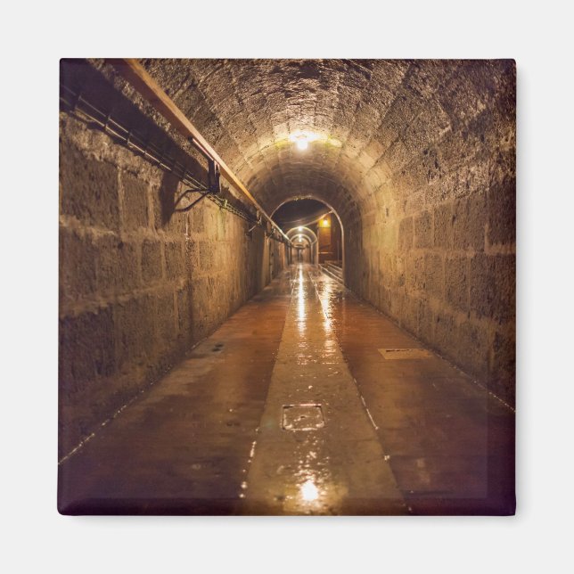 Imán Túnel de la mina de sal Alte Saline (Frente)