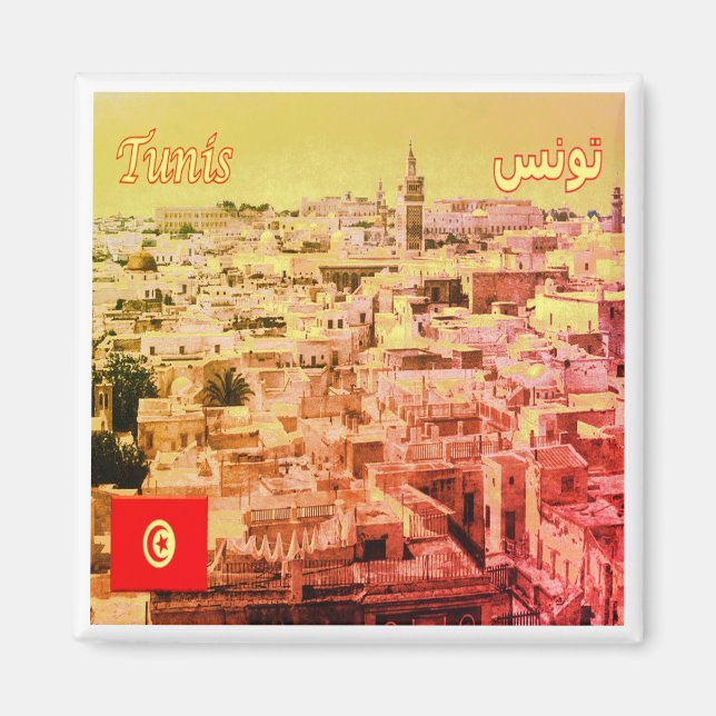 Imán TUNIS, Túnez, África, Fridge (Frente)