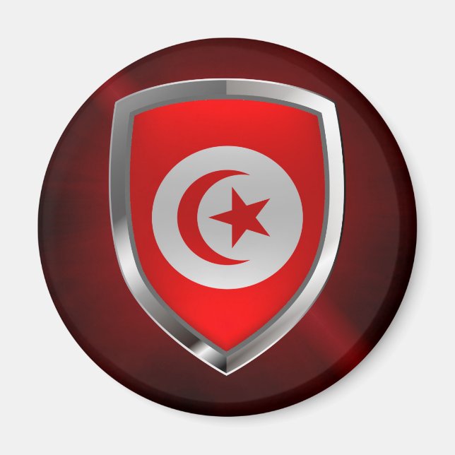 Imán Tunisia  Metallic Emblem (Frente)
