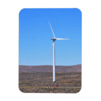 Turbina eólica en el oeste de África Occidental