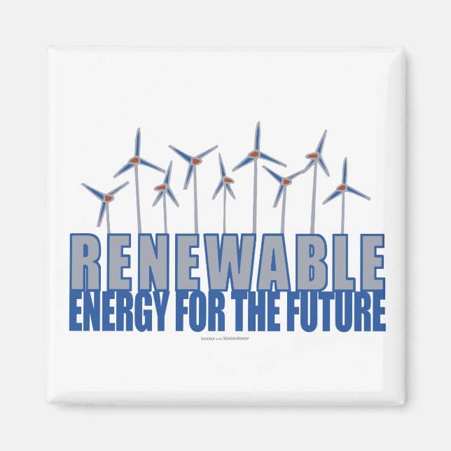 Imán Turbinas de energía eólica (Frente)