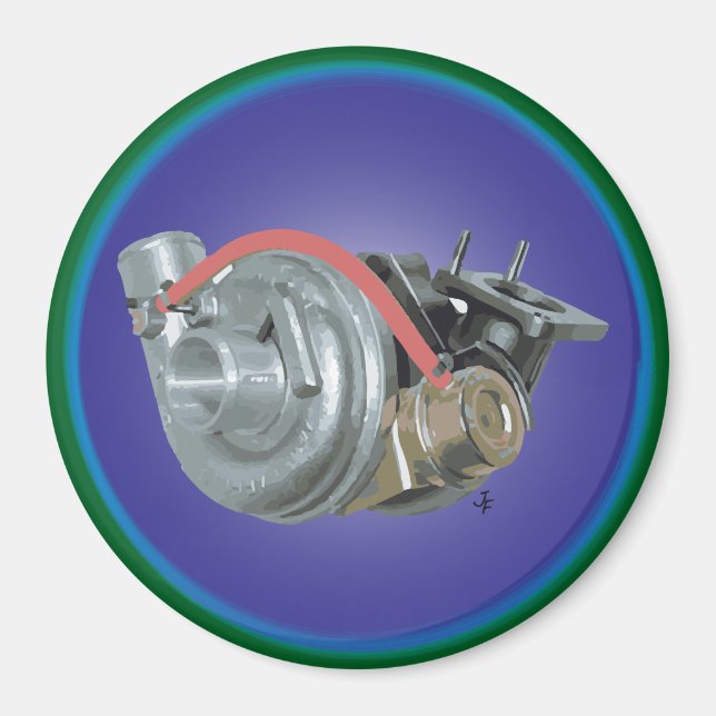 Imán Turbocompresor (Frente)
