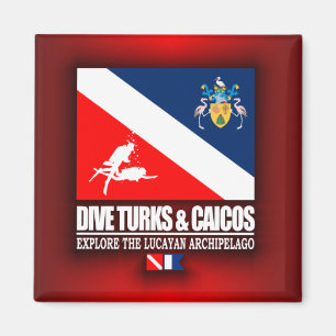 Imán Turcos y Caicos de la zambullida