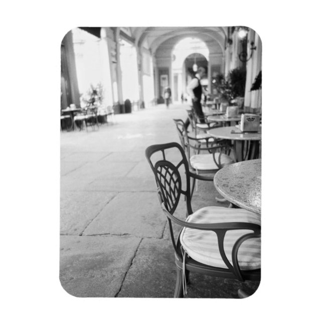 Imán Turín Italia, Cafe y Archway (Vertical)