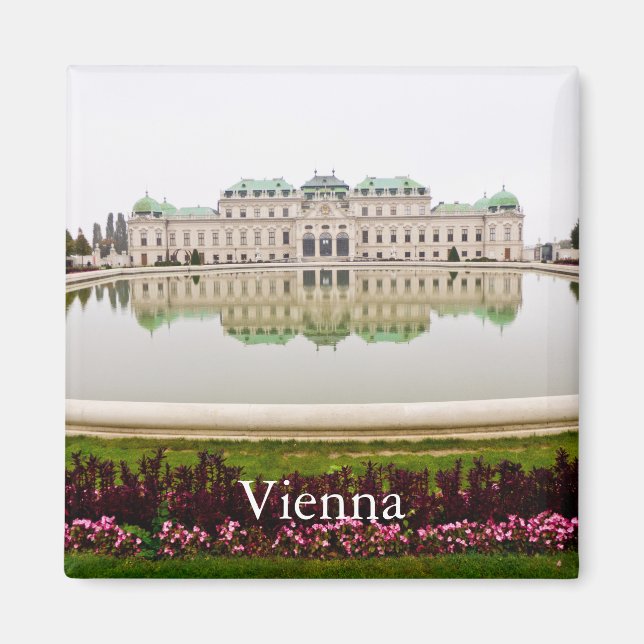 Imán Turismo de Viajes de Viena (Frente)