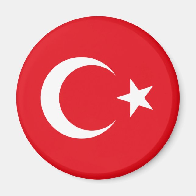 Imán turkey flag (Frente)
