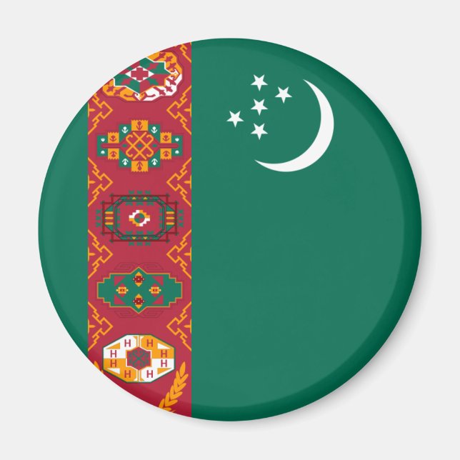 Imán turkmenistán (Frente)