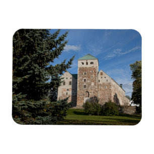 Imán Turku, Finlandia, antiguo castillo de Turun Linna,