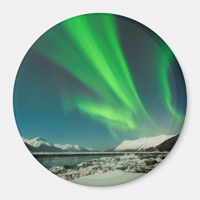 Imán Turnagain Arm Aurora (Frente)