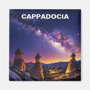 Imán Turquía Cappadocia Night Magnet