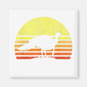 Imán Turquía Caza Retro Sunset Upland Bird Hunter Tha