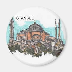 Imán Turquía Istanbul Hagia Sophia (por St.K.