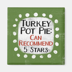 Imán Turquía Pot Pie Review 5 estrellas Refrigerador im