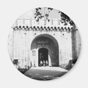 Imán Turquía Vintage Estambul puerta del palacio de Top