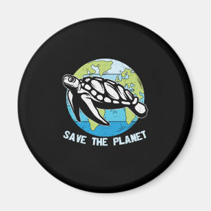 Imán Turtle Lover Salvar El Planeta