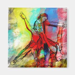 Imán Tus Labios de Rubi - sus labios de rubíes imprime