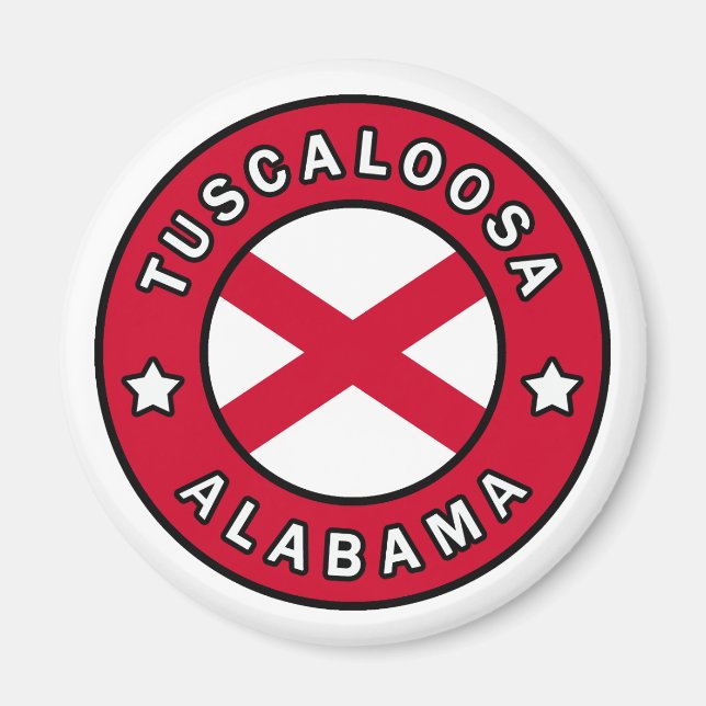 Imán Tuscaloosa Alabama (Frente)