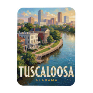 Imán Tuscaloosa Alabama Riverwalk Viaje 