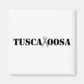 Imán Tuscaloosa con cinta de apoyo Houndstoth