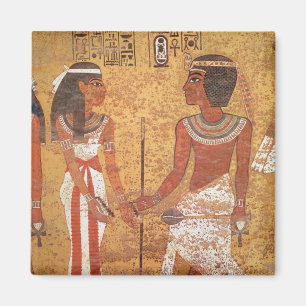 Imán Tutankhamun y su esposa, Ankhesenamun