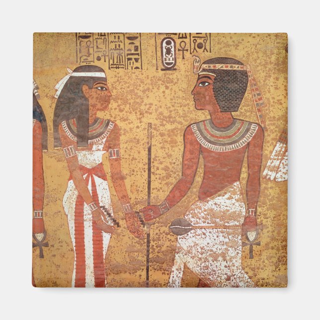 Imán Tutankhamun y su esposa, Ankhesenamun (Frente)