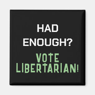 Imán ¿Tuvo Suficiente? Vota por libertario, hay mejor m