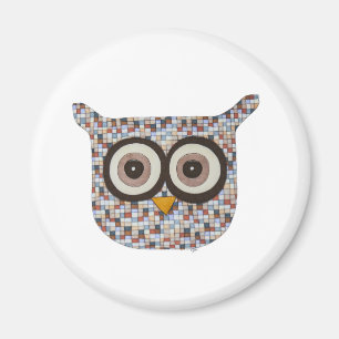 Imán Tweed Owl Magnet