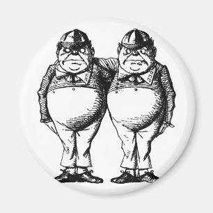 Imán Tweedle Dee y Tweedle Dum
