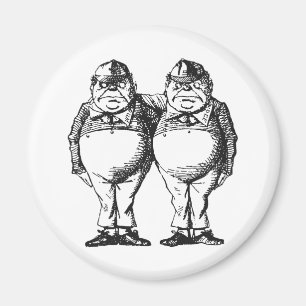 Imán Tweedledum y Tweedledee