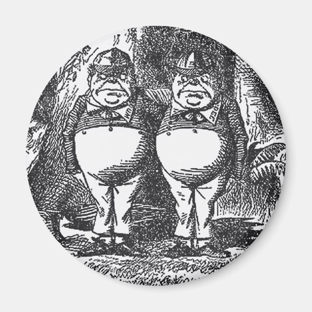 Imán Tweedledum y Tweedledee (Frente)