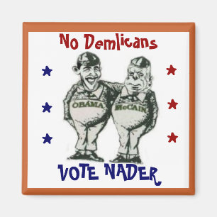 Imán Tweedletonto y Tweedledumber Square Magnet