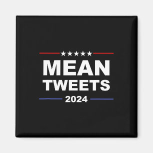 Imán Tweets y amplificador medios; Fa de Trump 2024 sob