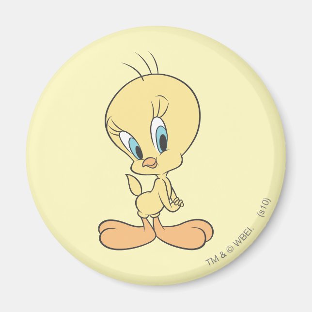 Imán TWEETY™ En Las Nubes Posado 22 (Frente)