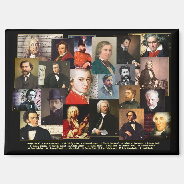 Imán Twenty-One Masters (Anverso)