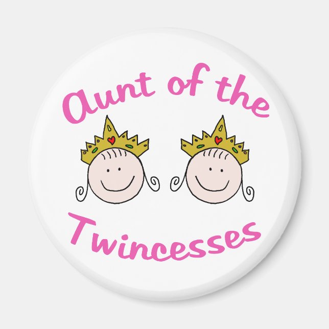 Imán Twincess Aunt (Frente)