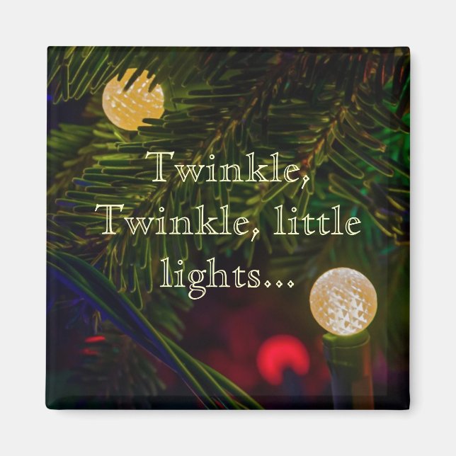 Imán Twinkle, Twinkle, Little Lights Magnet3 (Frente)