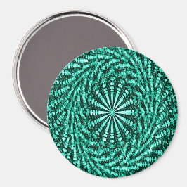 Imán Twirlin' verde...