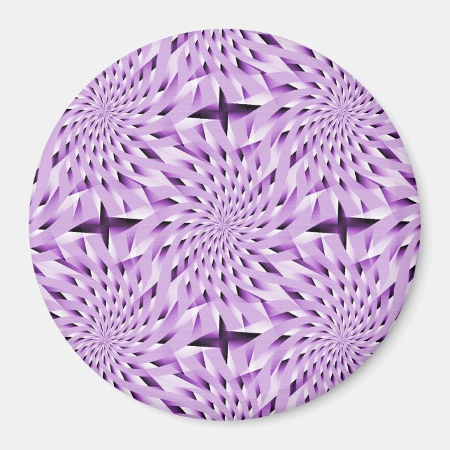 Imán Twirls de lavanda..... (Frente)