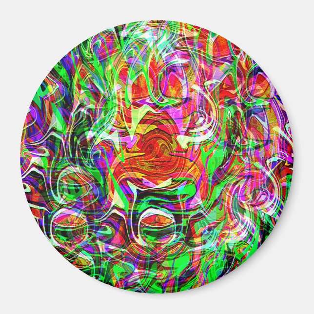 Imán Twisted&Flower..... (Frente)