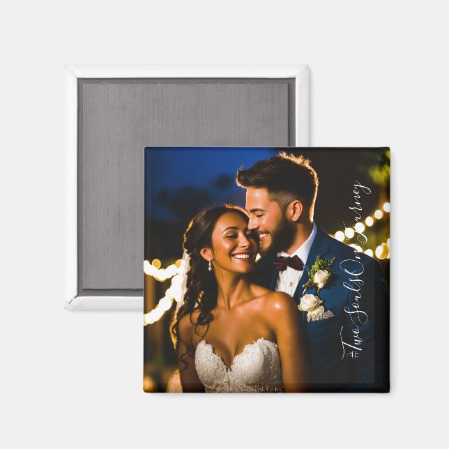 Imán #TwoSoulsOneJourneyMagnet (Anverso/Reverso)