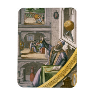 Imán Tycho Brahe (1546-1601) envejeció 40, entre su